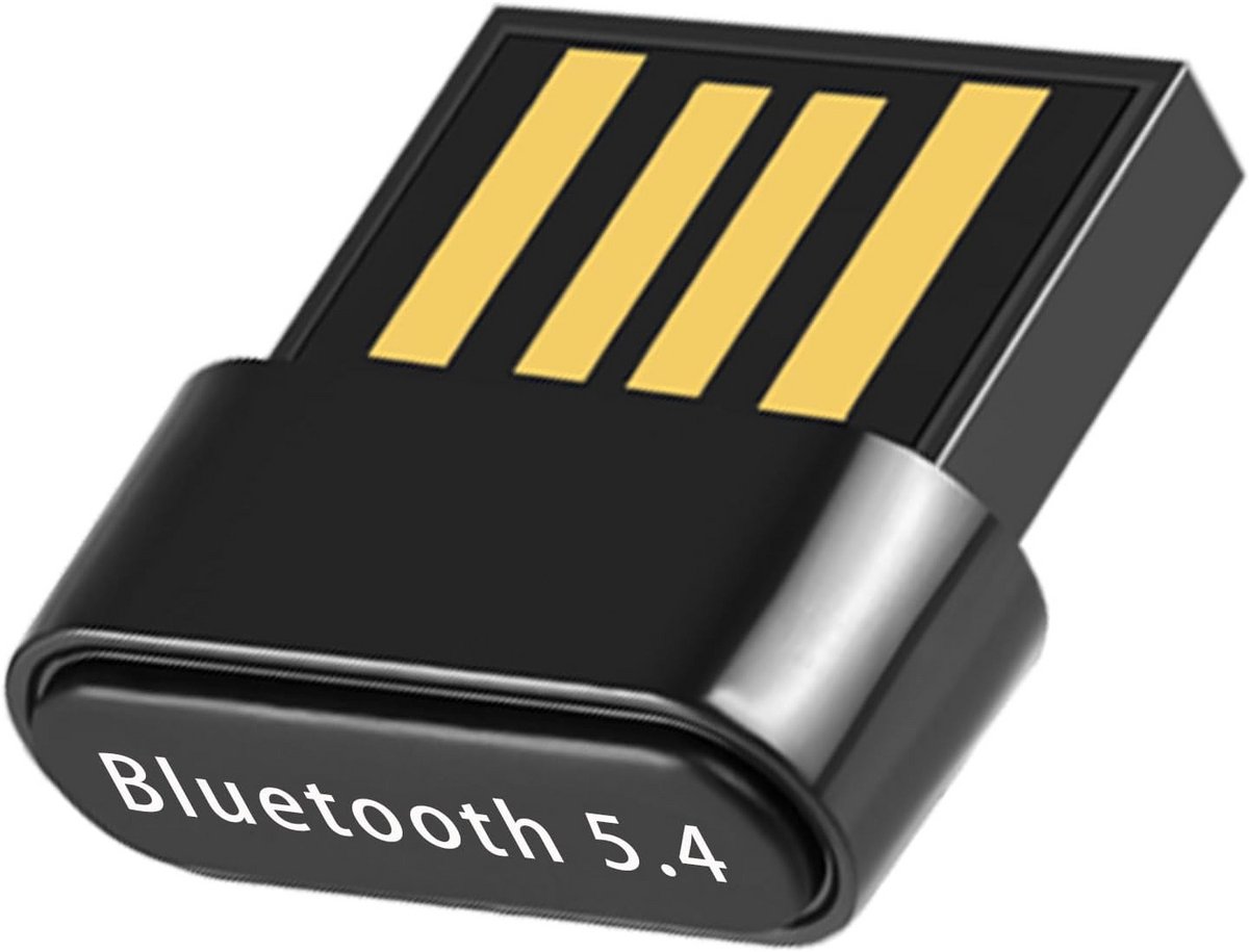 Bluetooth Adapter USB voor PC en Laptop - Draadloze Dongle 5.4