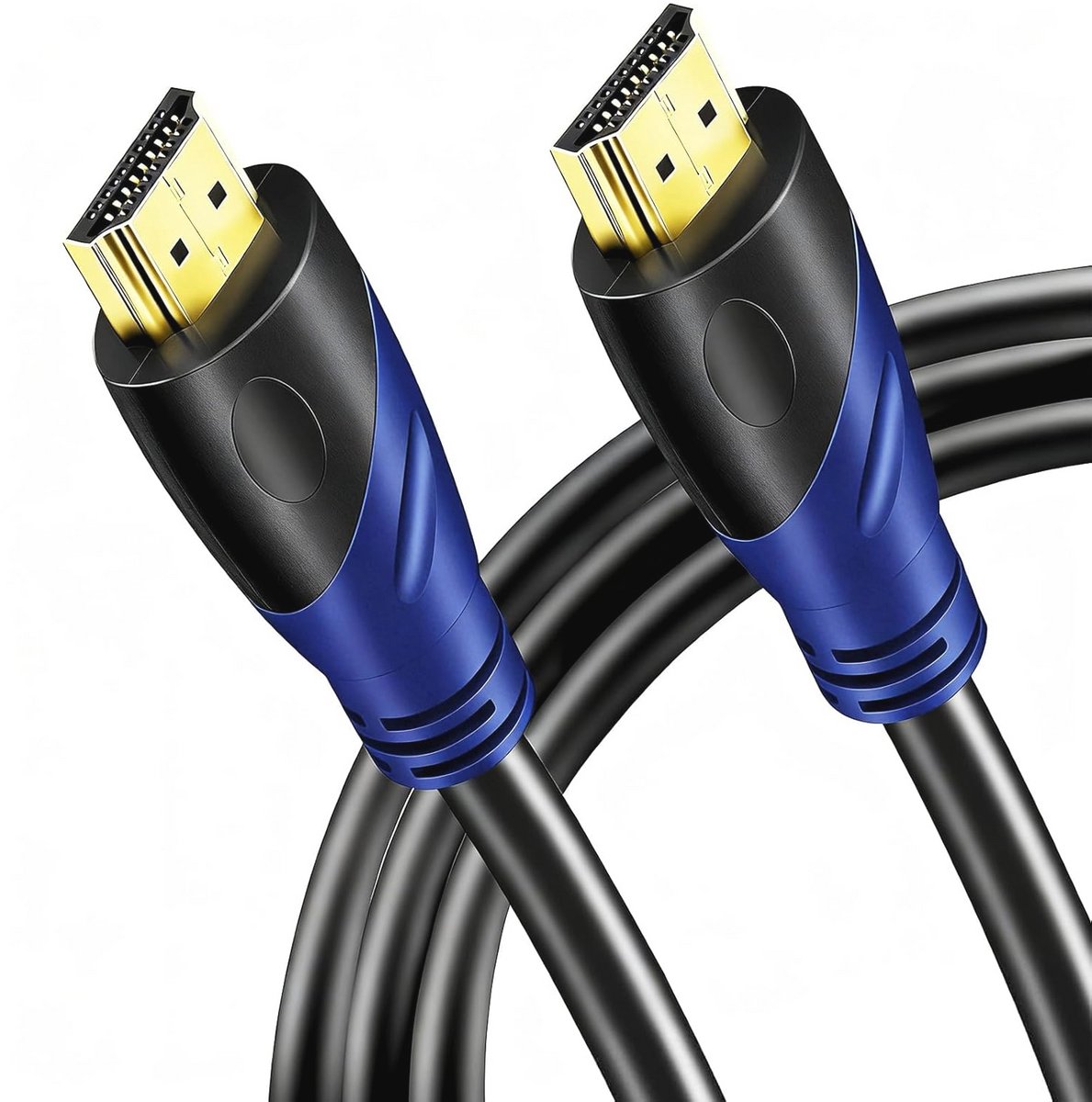 4K HDMI Kabel 3M Ultra High Speed Vergulde Connectors - 18Gbps, Ethernet, Audio Return, Geschikt voor Blu-ray, PS3, PS5, PC, HDTV