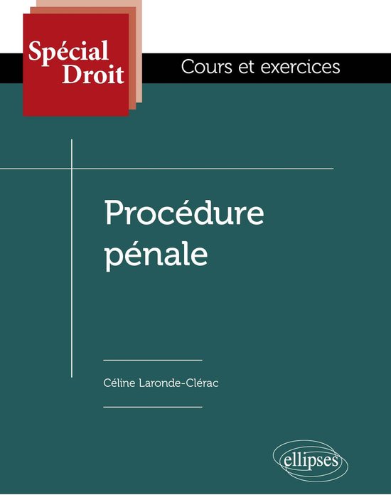 Procédure pénale - cover