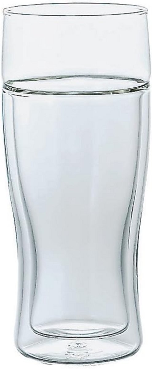 Geïsoleerd Dubbelwandig Bierglas voor Lang Koude Drankjes