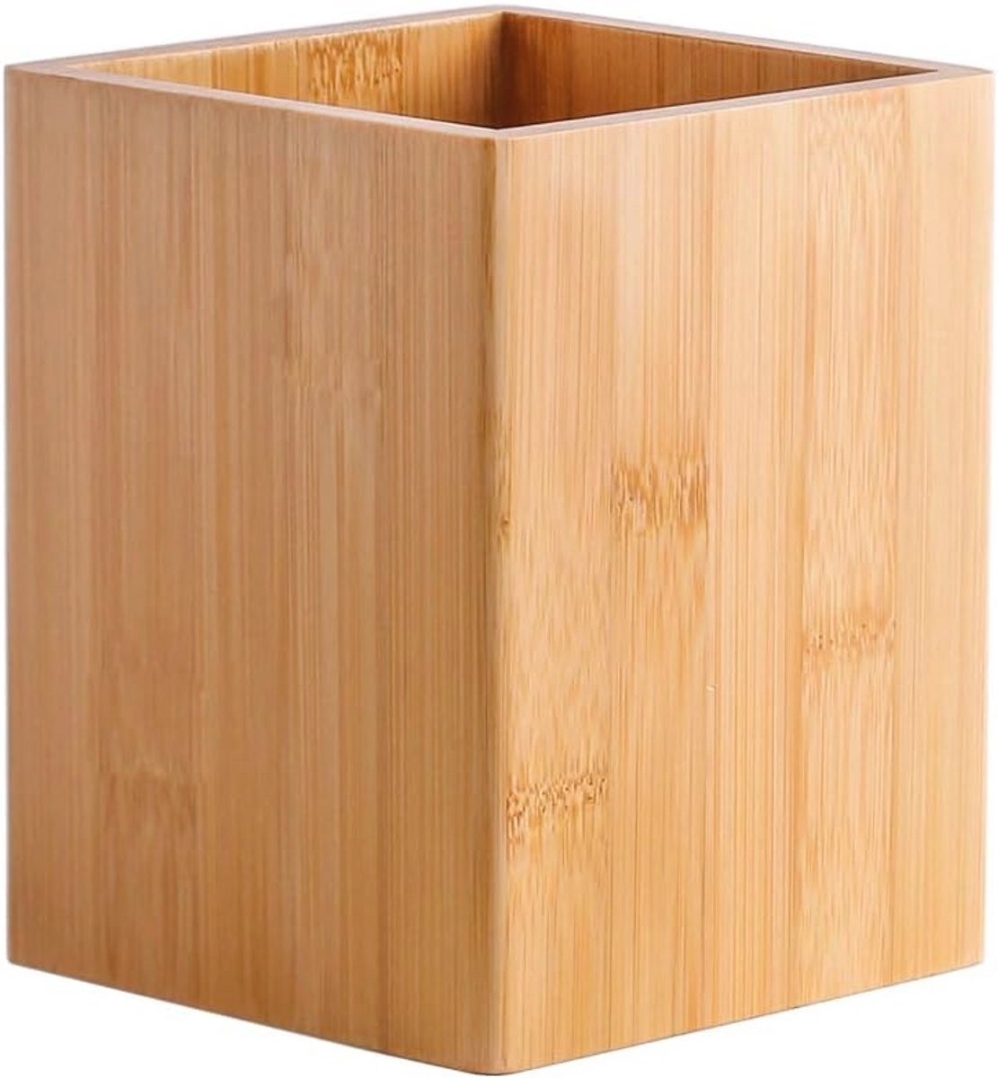Houten Bamboe Keukengereedschaphouder - Modern Kookgerei Organizer Voor Aanrecht