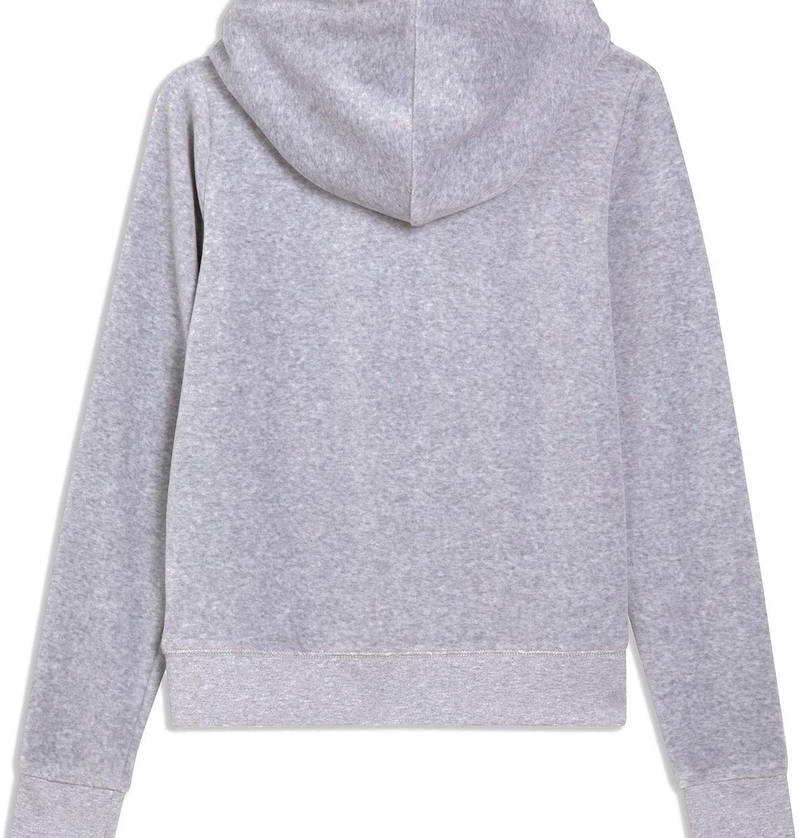 Juicy Couture Juicy Couture Robertson hoodie met ritssluiting GRIJS - Maat M