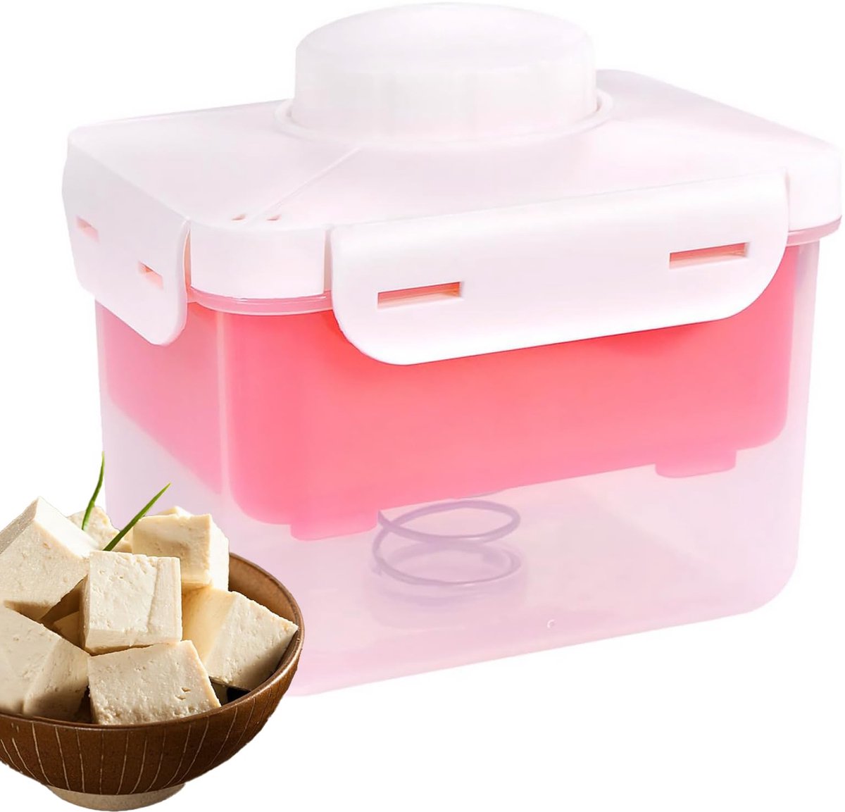 IMPERATORIS® Tofu Pers – Tofu Press / Tofupers – Makkelijk in Gebruik, Duurzaam en Herbruikbaar – Voor Het Uitlekken en Persen van Tofu