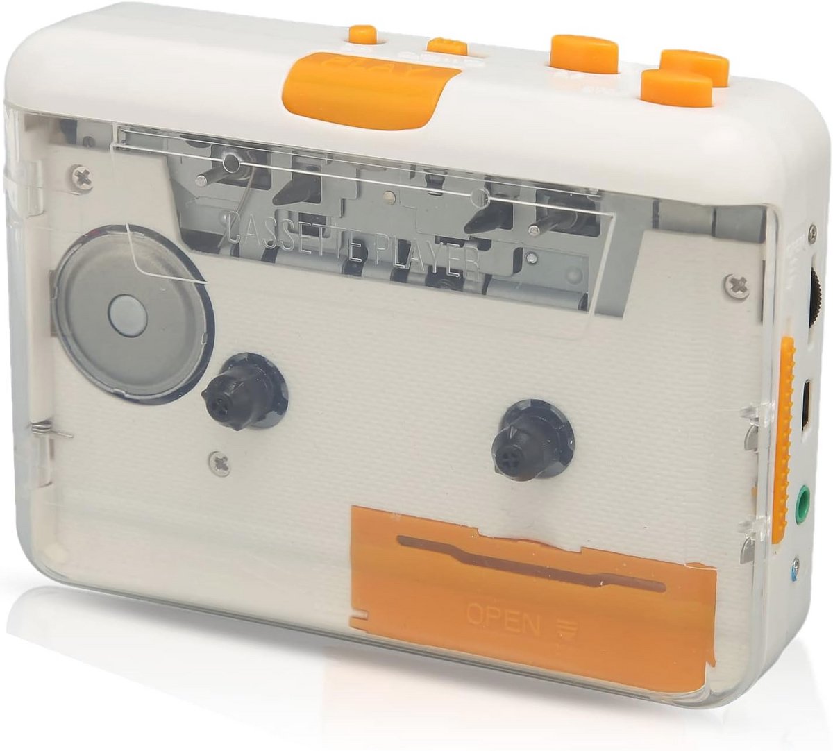 Draagbare Cassette Speler en Converter voor MP3