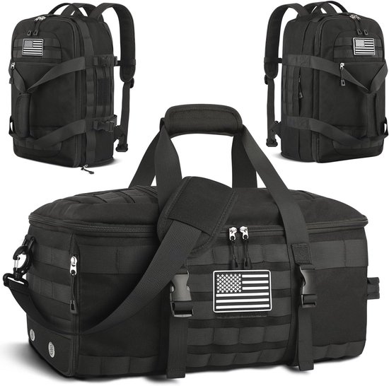 BAGZY Multifunctionele tactische tas, militaire tas voor heren