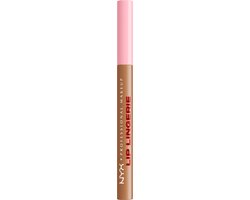 NYX Professional Make Up Lip Lingerie Lip Liner Stain - Naadloze lipdefinitie - Veelzijdige balpen-applicator met zachte viltpunt - Tease U Later