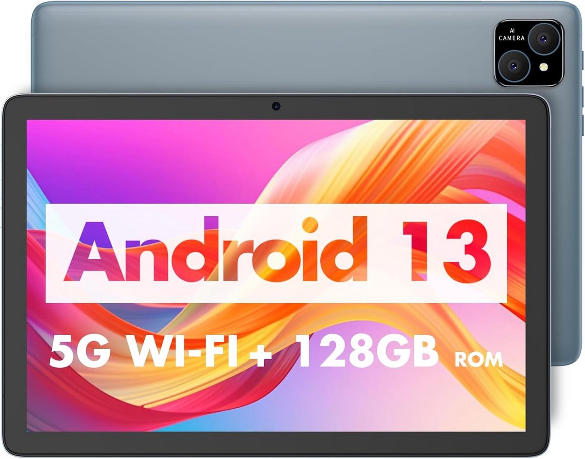 10 Inch Android Tablet met 128GB Geheugen en Octa-Core Processor