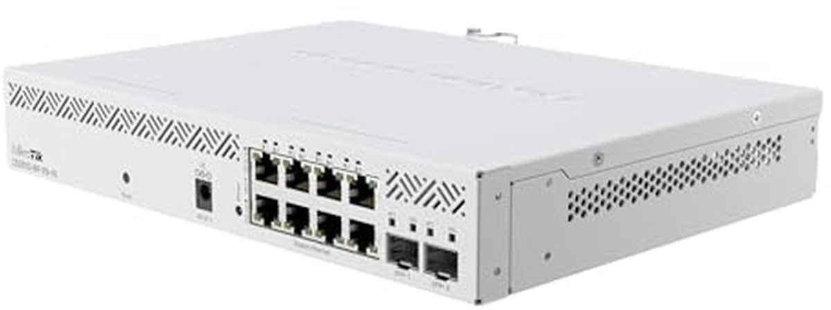 8-Port Gigabit Managed Switch met PoE en 10Gb SFP+