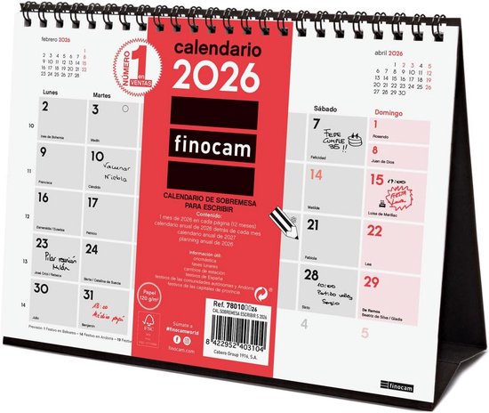 Januari 2026 kalender nr. 26016 - Feeën - Michel Zbinden NL