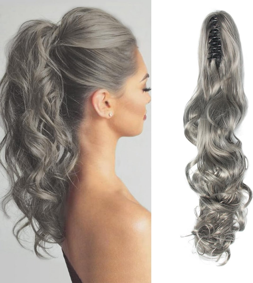 24 Inch Ponytail Extension - Lang Golvend Haarstuk