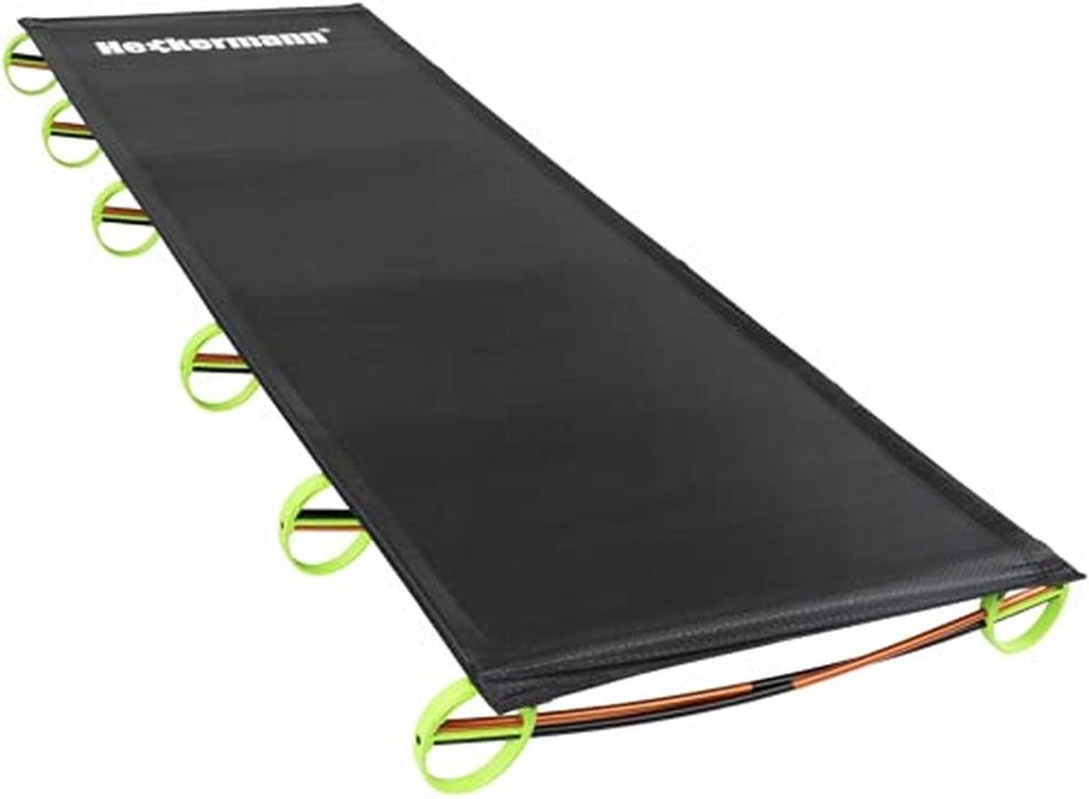 Veldbed en Campingbed met Afdekking - Opvouwbaar Aluminium en Polyester 600D