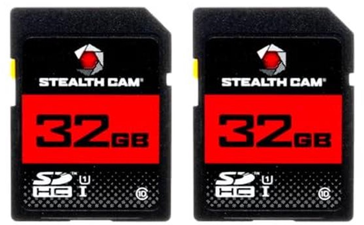 32GB SD-kaart (2 Pack) voor camera's
