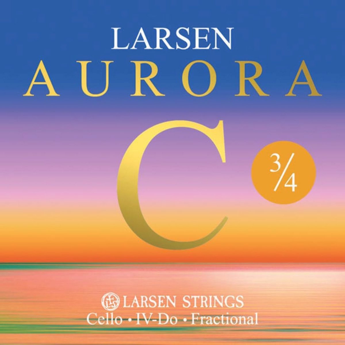 Cello snaren Medium Aurora 3/4 - Hoogwaardige en betaalbare snaren