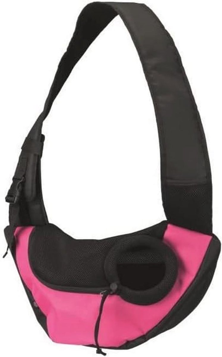 Sling Voorzak 50 x 25 x 18 cm - Roze/Zwart