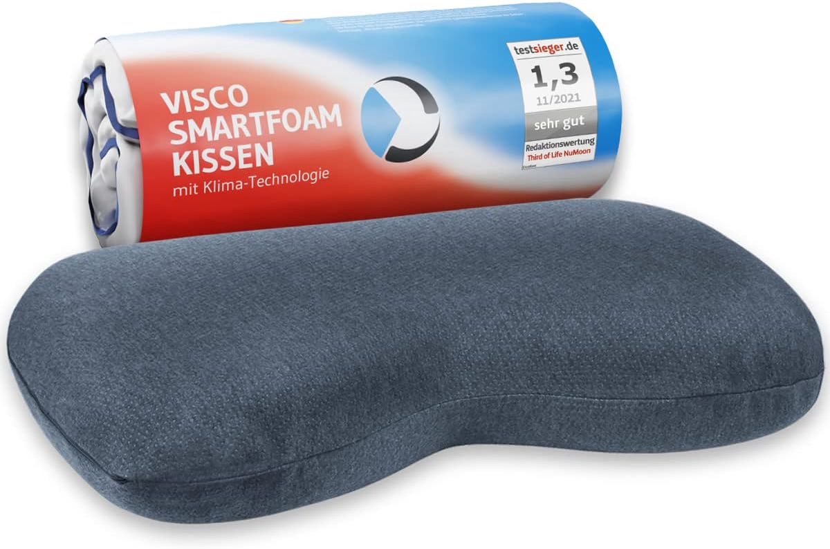 Ergonomisch Neksteun Kussen met Sneldrogende Hoes voor Optimale Slaap