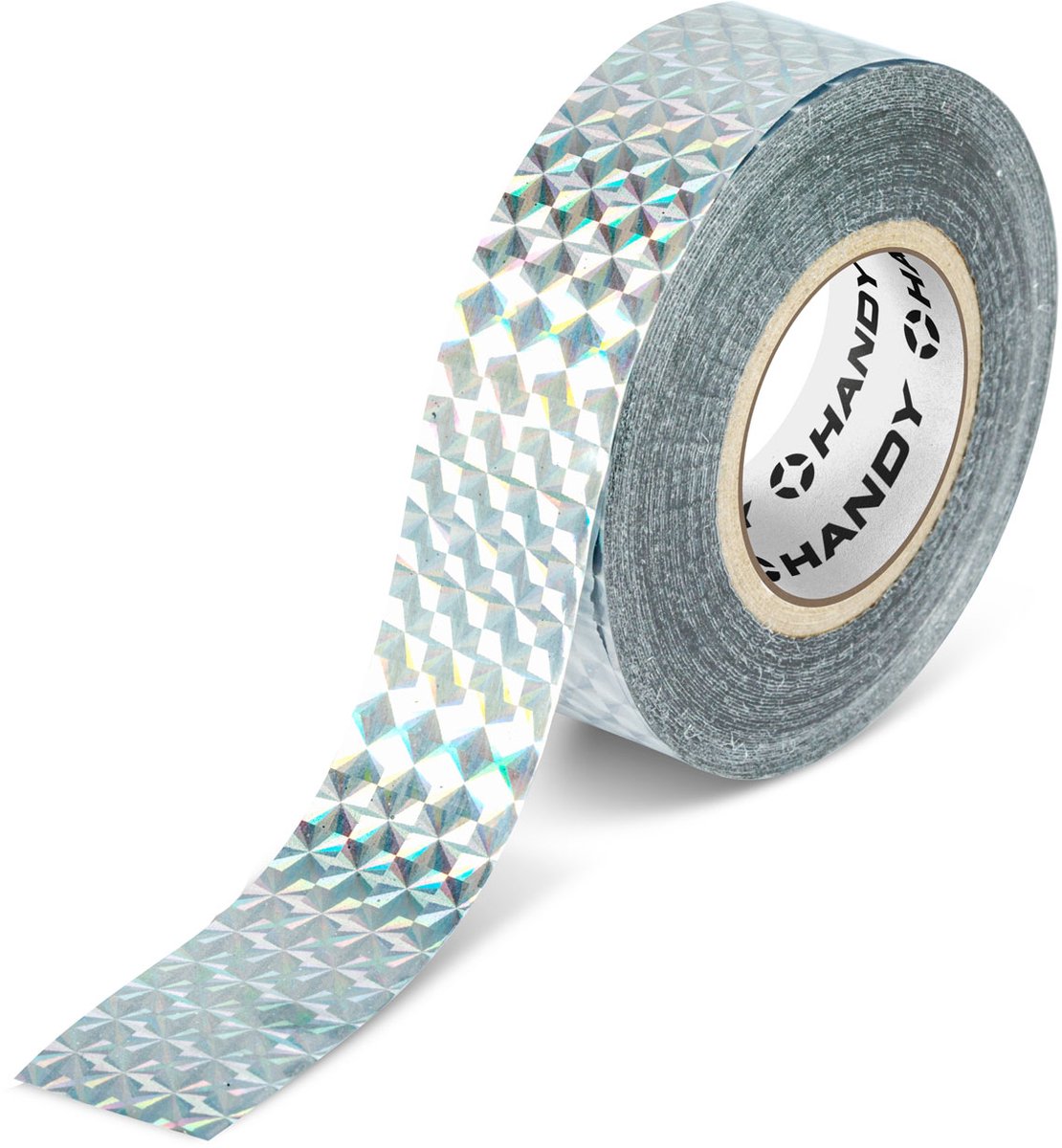 Vogelafweertape Zilver 30 m × 24 mm – Reflecterende Vogelschrikband Van PET-Film – Weerbestendig En Milieuvriendelijk – Voor Tuin, Balkon En Landbouw [11072]