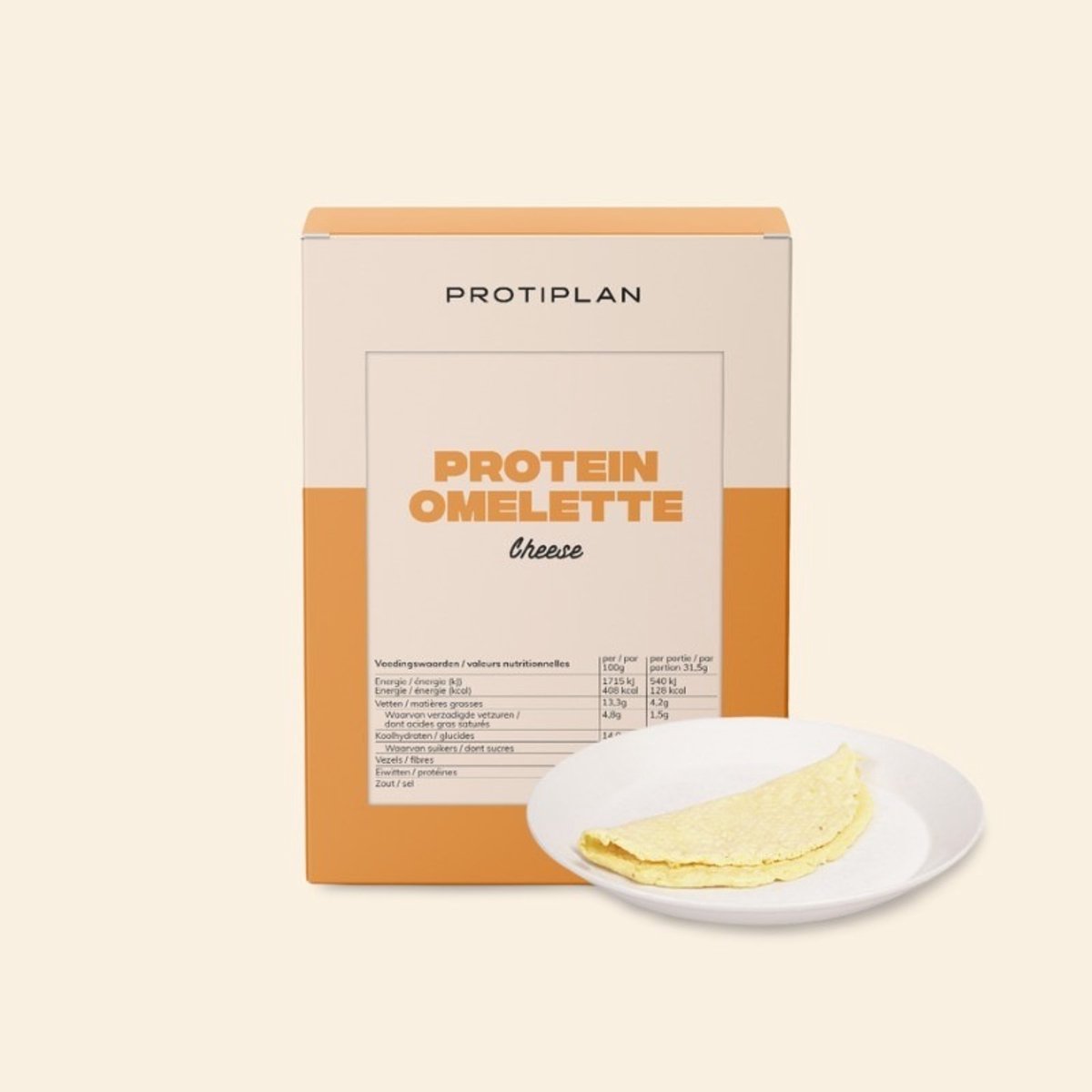 Protiplan - Omelet Kaas - 7 x 31 g - Eiwitrijk - Low carb