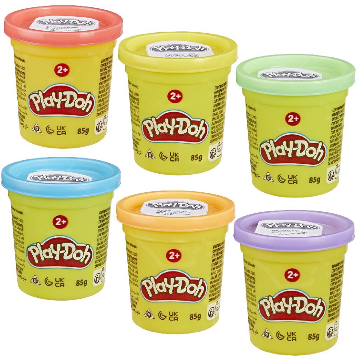 Play-Doh Hasbro klei potje 125 gram - kleurrijke boetseerklei.