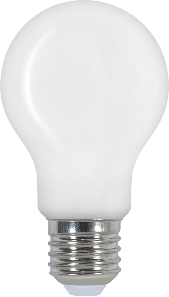 Een set klassieke A60 LED Edison-lampen met mat glas – moderne efficiëntie in een retrostijl.