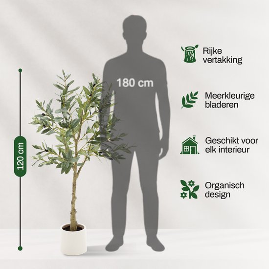 Groen Luxe kunstplanten kopen? | Laagste prijs