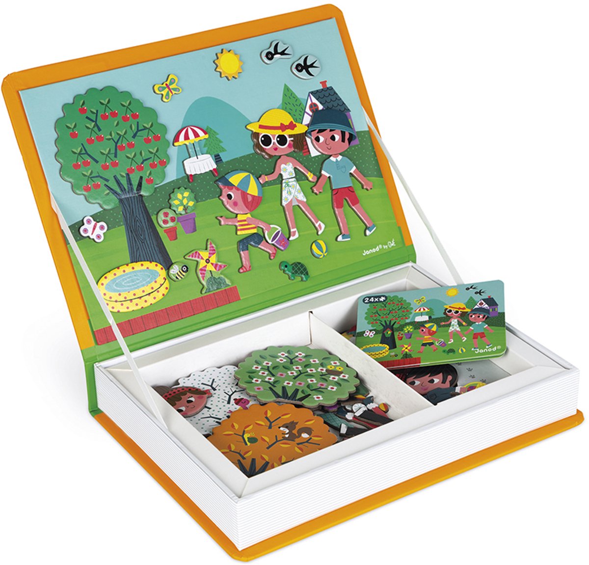 Janod - Magnetibook - 4 Seizoenen — afbeelding 4