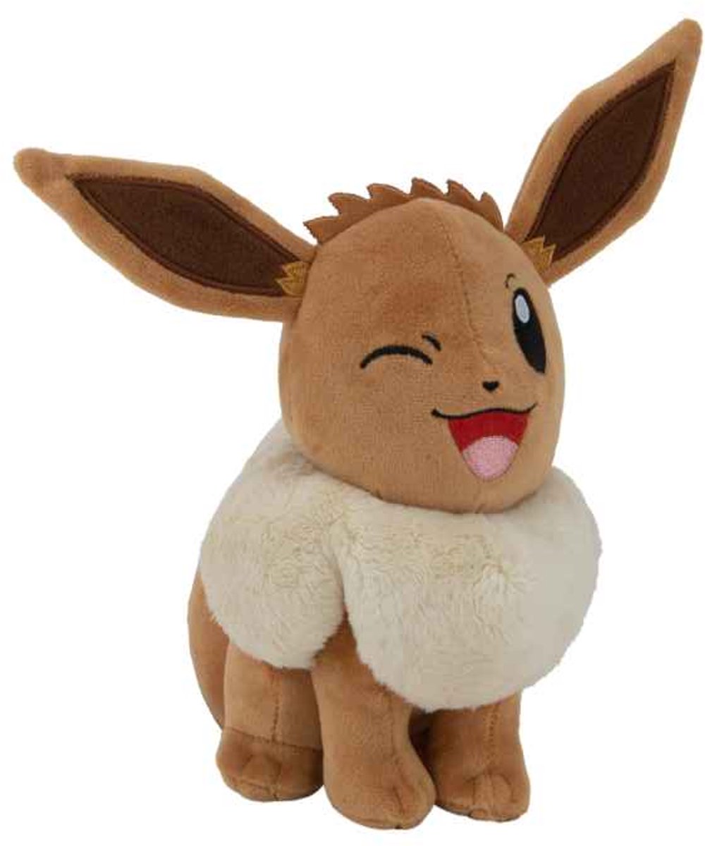 Pokémon Eevee Knuffel 20cm — afbeelding 7