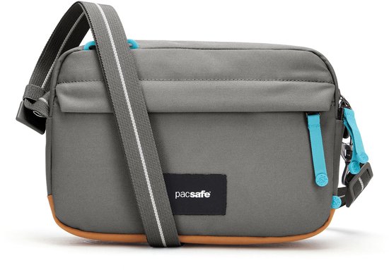 pacsafe Sac à épaule bandoulière Go Crossbody Bag Stone Taupe