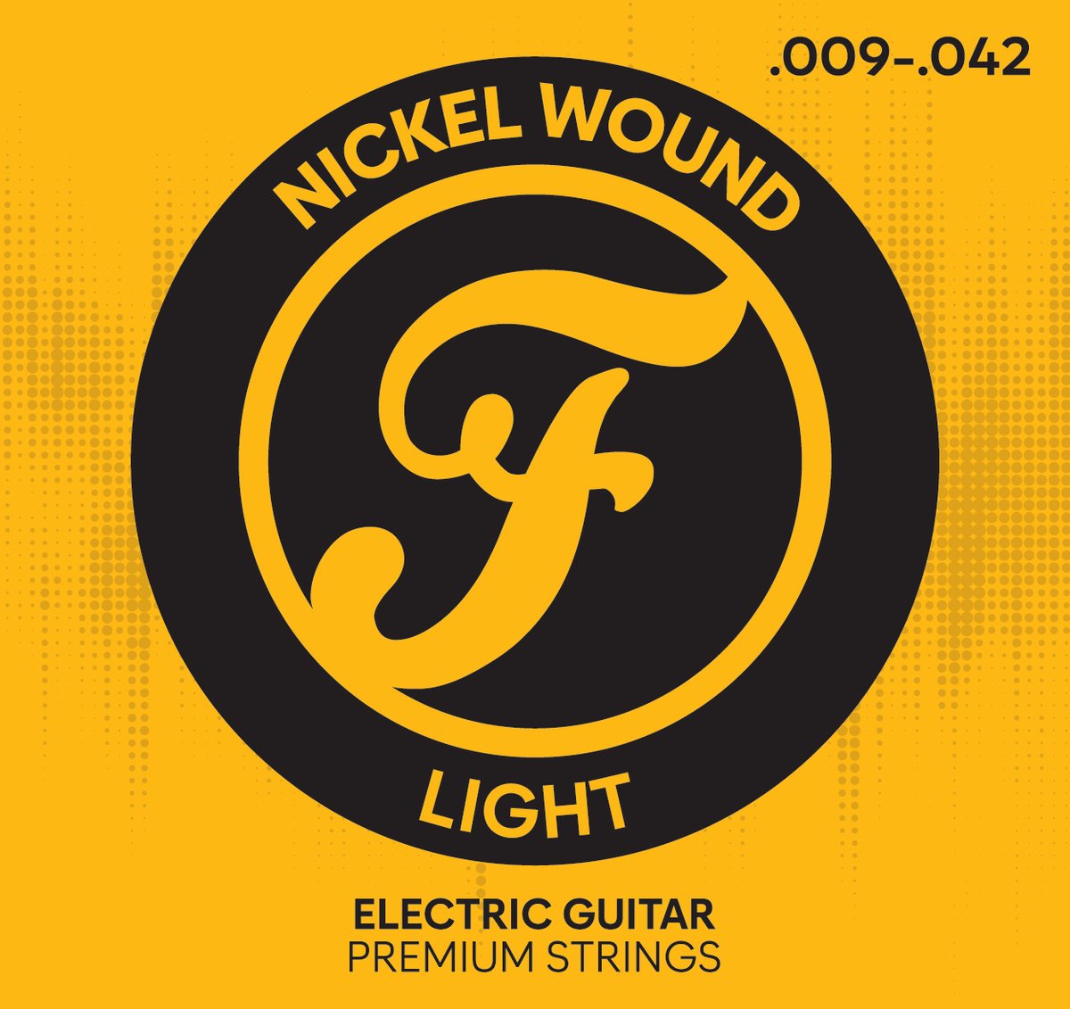 Light snarenset voor elektrische gitaar Fazley EPNW0942 Premium Nickel Wound Electric Guitar Strings