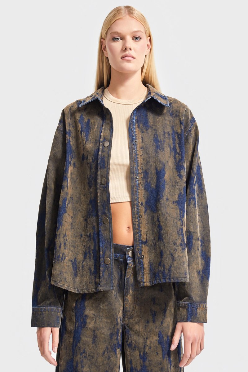 It's Basic - Oversized Denim Shirt