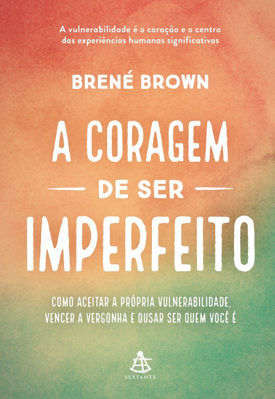 A coragem de ser imperfeito - cover