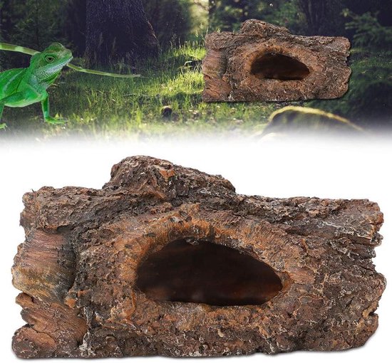 Natuurlijke schuilplaats voor reptielen en amfibieën - Aquarium Natuurlijke schuilplaats voor reptielen en amfibieën - Aquarium