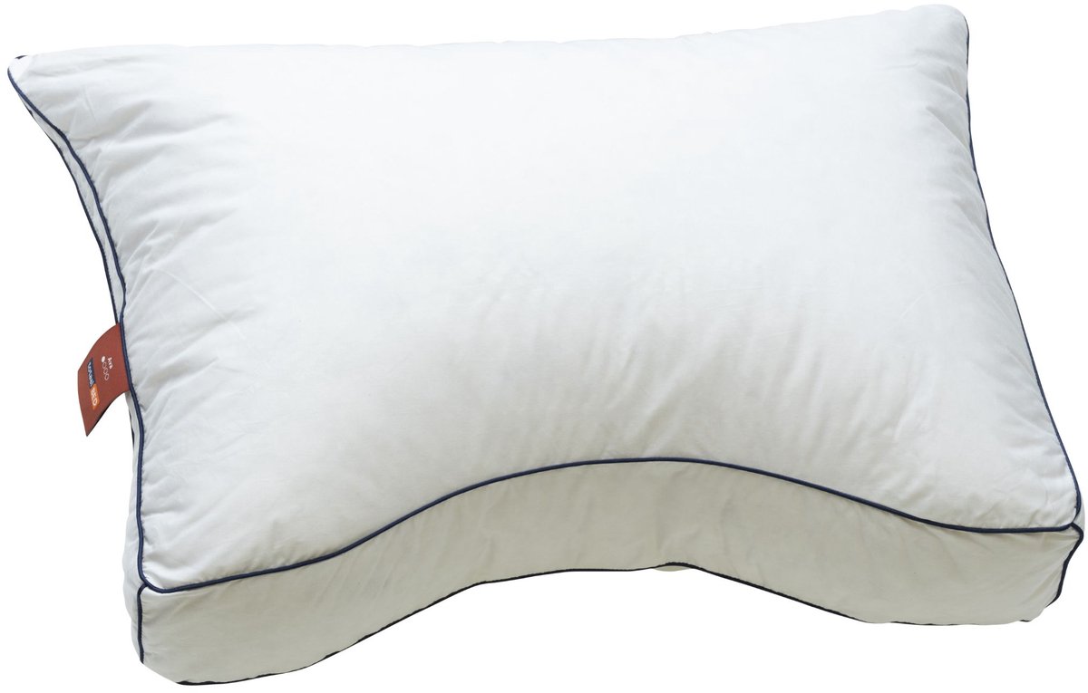 totaalBED Hoofdkussen Ava dons - 60x70 cm - buik, rug, zijslapers