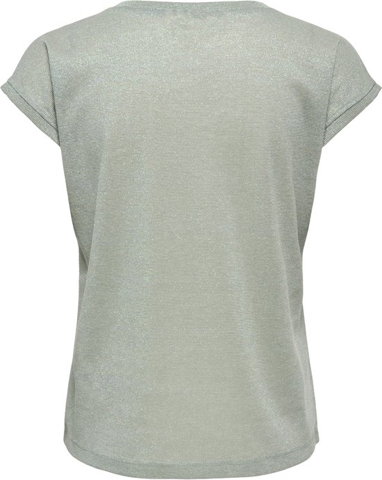 ONLY - ONLSILVERY S/SV NECK LUREX TOP JRS NOOS - Femme - Chemisiers