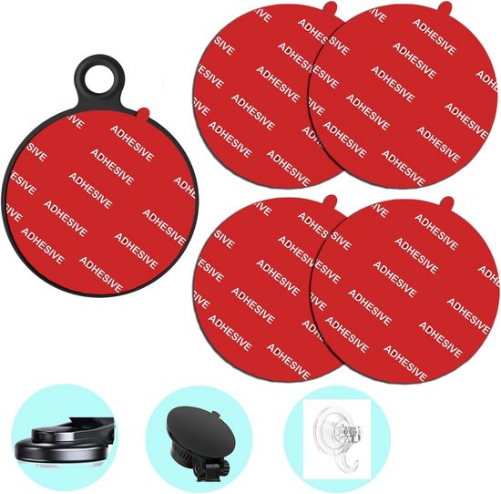 Zelfklevende kabelhouders assortiment - 10 stuks / wit