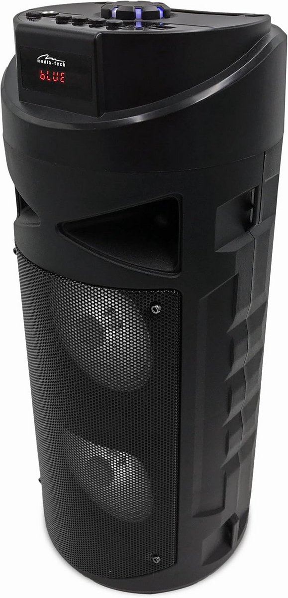 Draagbare Bluetooth Speaker met Karaoke Functie, FM Radio en MP3 Speler - 30 Watt Vermogen
