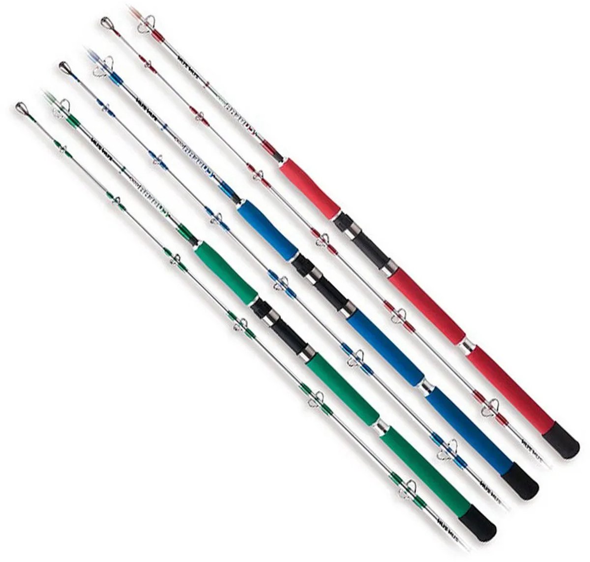 Zunzun Cubera Dock Jigging Hengel Veelkleurig 1.83 m / 40 Lbs