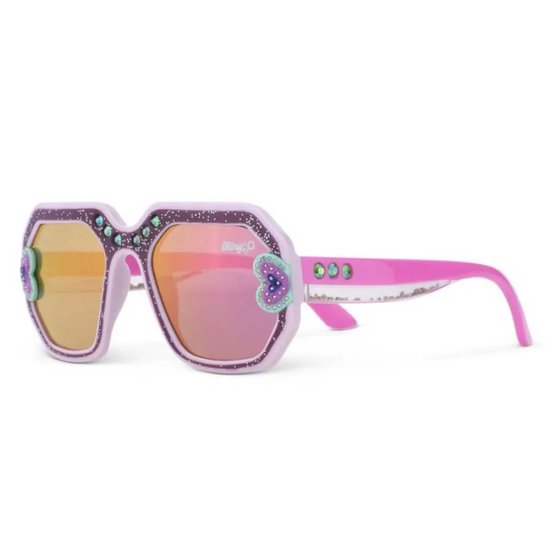 Bling2o ZONNEBRIL: MIAMI BEACH - Ultraviolet, siliconen, 100% UV bescherming, in doorzichtige bewaardoos, 3+ van Bling2o — afbeelding 2