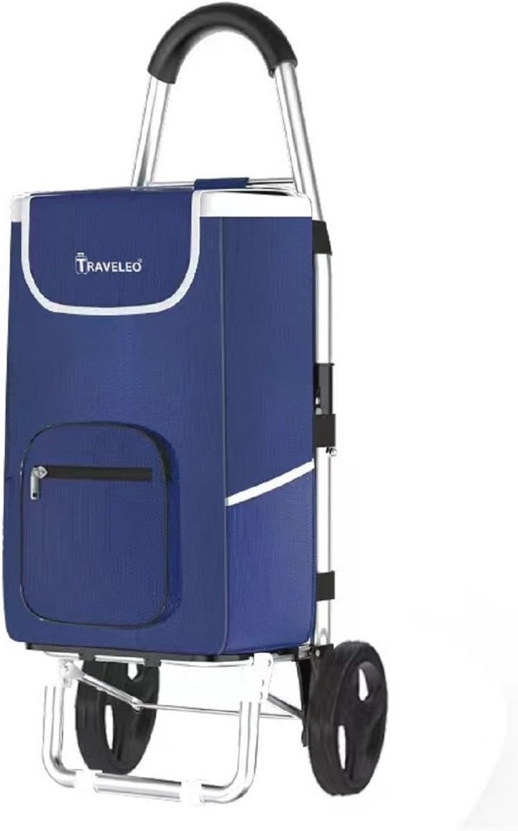 Boodschappentrolley 56 liter - Stabiel en lichtgewicht winkelwagentje