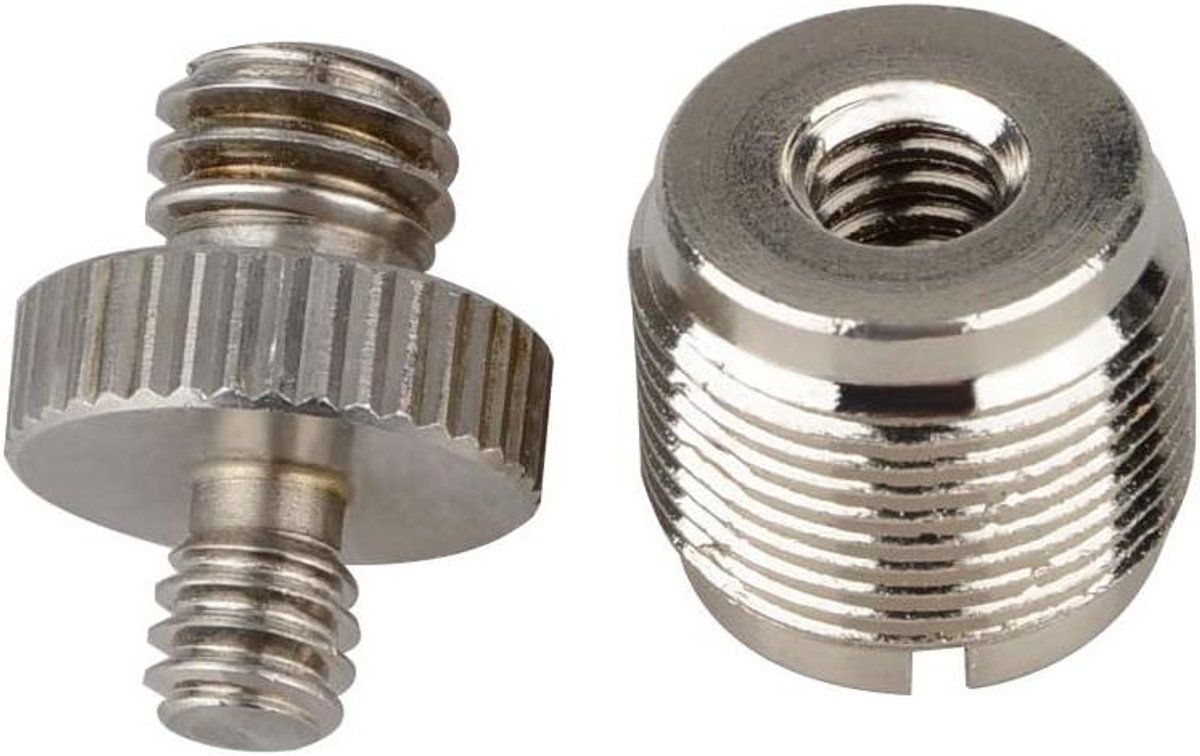 Allecta - Schroef Adapter voor Microfoons, Camera's en Standaards met 1/4''-20, 3/8''-16 en 5/8''-27 aansluitingen