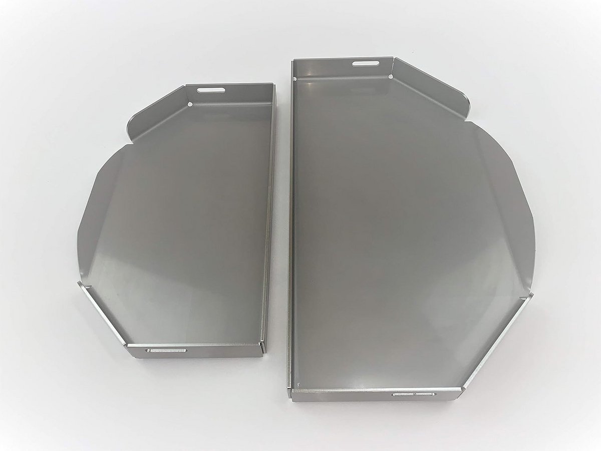 Grillplaat Plancha voor Kogelbarbecue 57-60 cm - Roestvrij Staal