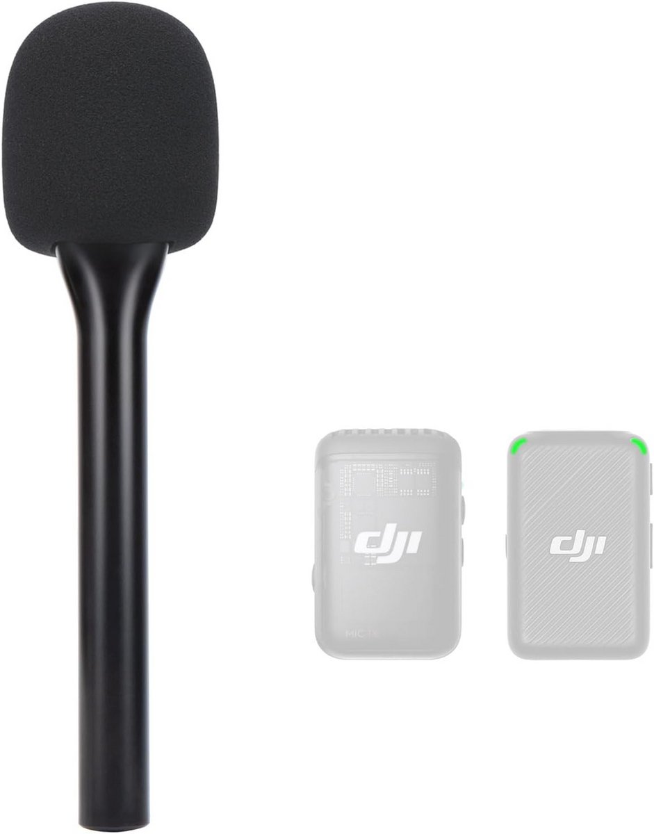 Draadloze Microfoon Handheld Adapter voor Interviews
