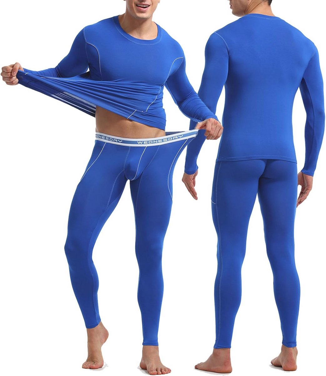 Thermo ondergoed voor heren – ademend ski ondergoed, winter thermokleding voor mannen Thermo ondergoed voor heren – ademend ski ondergoed, winter thermokleding voor mannen