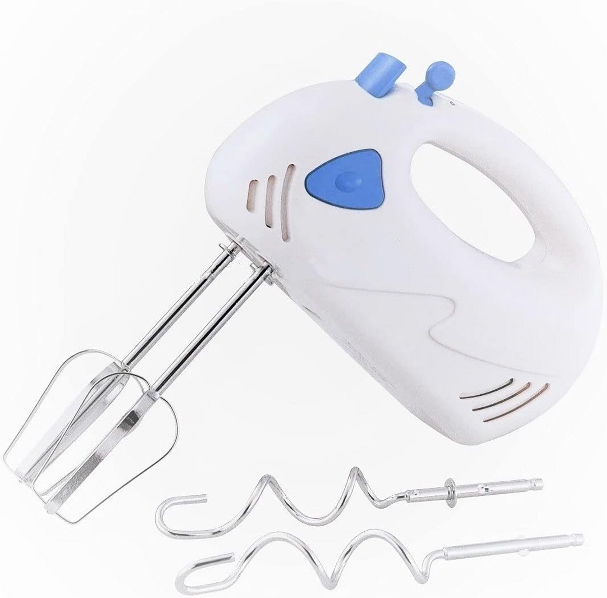 Krachtige handmixer met 7 snelheden voor beslag en deeg