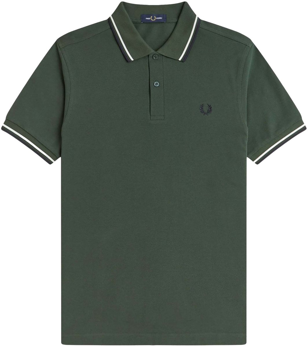 Fredperry Fp T-Shirt Met Twin Tipped - Fashion Wear - Volwassen