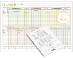 Grote Vakantieplanner 2026 Medewerkers - Jaaroverzicht tot 25 Personen - EU Feestdagen & Vooruitblik 2027