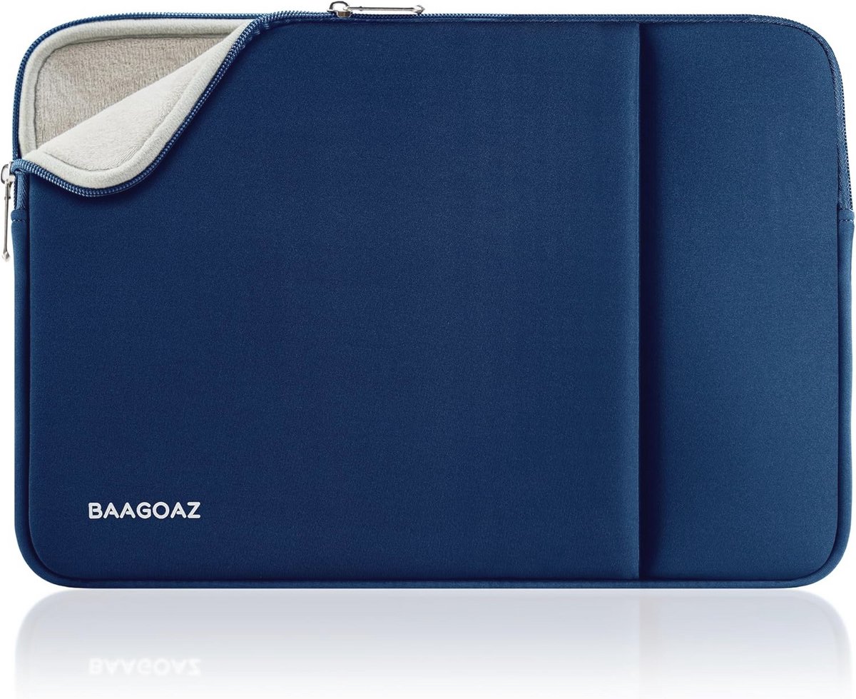 Laptophoes 14 Inch - Sleeve voor Laptop, Notebook en Ultrabook, Donkerblauw