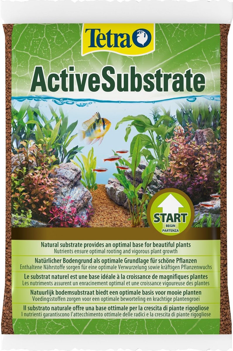 Natuurlijke Aquariumbodem - Waterneutrale Klei-mineralen voor Planten, Alternatief voor Grind, 3 Liter