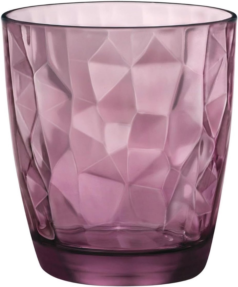 Diamant Drinkglazen Set - 305 ml, Vaatwasmachinebestendig, Voor Cocktails en Water