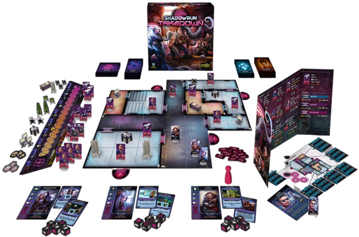 Shadowrun: Takedown - Bordspel - Engels