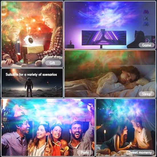 LED Astronaut Sterrenprojector - Nachtlampje voor een Magische Slaapkamer — afbeelding 4